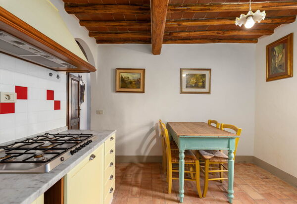 Mulino di Carpineto with Pool Gaiole in Chianti: Autumn, Kitchen, Spring, Summer