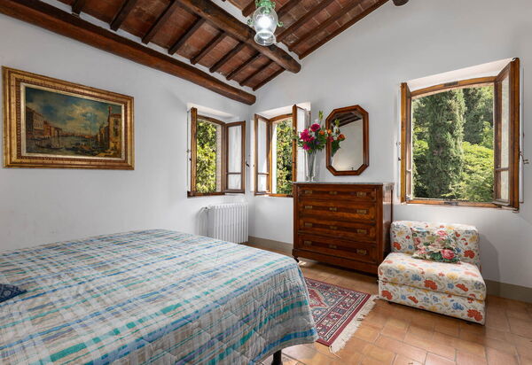 Mulino di Carpineto with Pool Gaiole in Chianti: Autumn, Bedroom, Spring, Summer