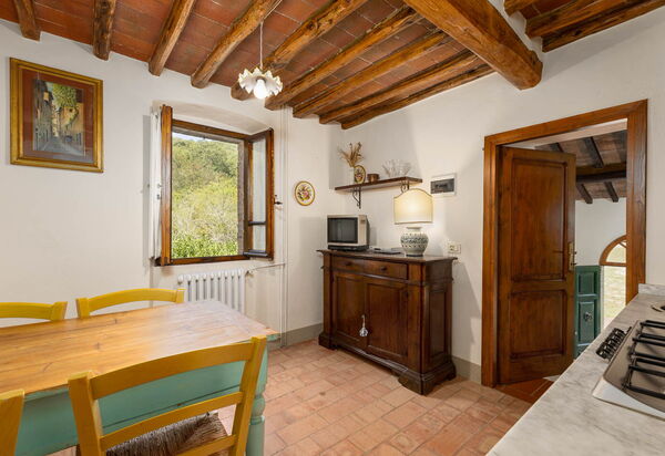 Mulino di Carpineto with Pool Gaiole in Chianti: Autumn, Kitchen, Spring, Summer