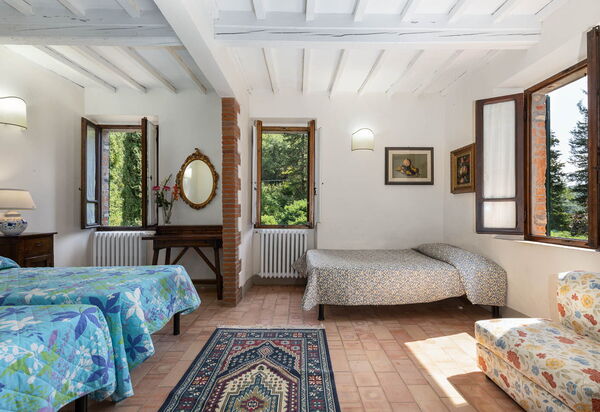 Mulino di Carpineto with Pool Gaiole in Chianti: Autumn, Bedroom, Spring, Summer