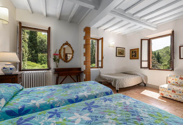 Mulino di Carpineto with Pool Gaiole in Chianti: Autumn, Bedroom, Spring, Summer