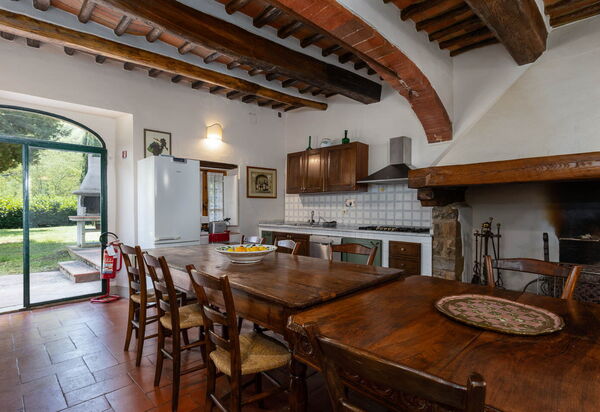 Mulino di Carpineto with Pool Gaiole in Chianti: Autumn, Kitchen, Spring, Summer
