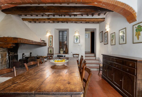 Mulino di Carpineto with Pool Gaiole in Chianti: Autumn, Kitchen, Spring, Summer