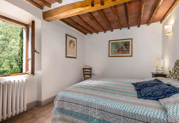 Mulino di Carpineto with Pool Gaiole in Chianti: Autumn, Bedroom, Spring, Summer