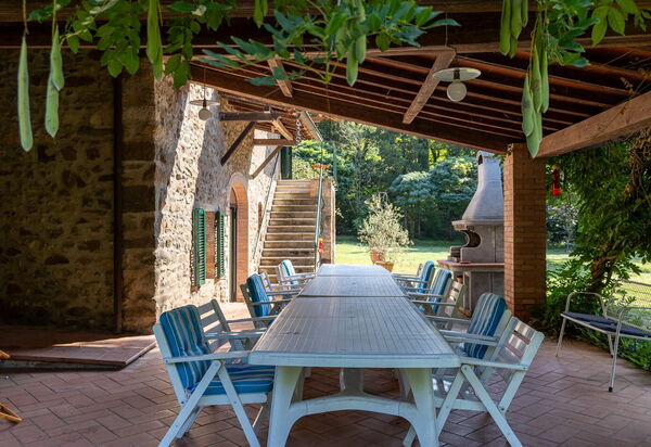 Mulino di Carpineto with Pool Gaiole in Chianti: Autumn, Garden, Spring, Summer
