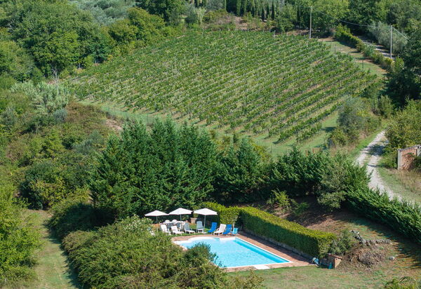 Mulino di Carpineto with Pool Gaiole in Chianti: Autumn, Pool, Spring, Summer