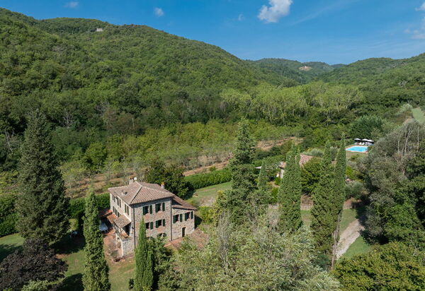 Mulino di Carpineto with Pool Gaiole in Chianti: Autumn, Scenic View, Spring, Summer