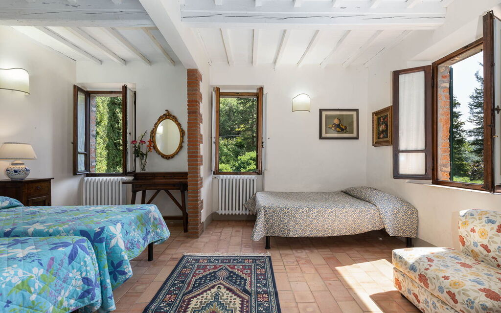 Mulino di Carpineto with Pool Gaiole in Chianti: Autumn, Bedroom, Spring, Summer
