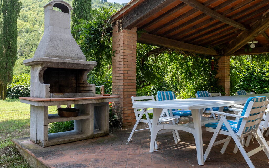 Mulino di Carpineto with Pool Gaiole in Chianti: Autumn, Garden, Spring, Summer