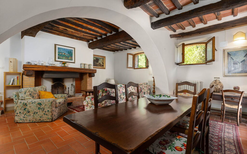 Mulino di Carpineto with Pool Gaiole in Chianti: Autumn, Kitchen, Living Room, Spring, Summer