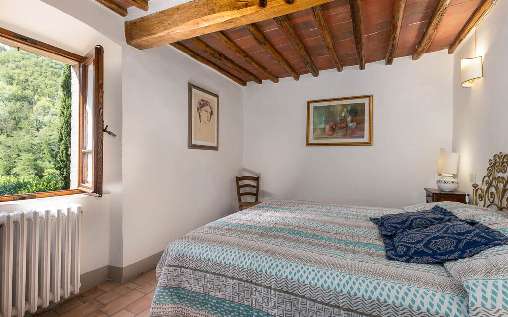 Mulino di Carpineto with Pool Gaiole in Chianti: Autumn, Bedroom, Spring, Summer