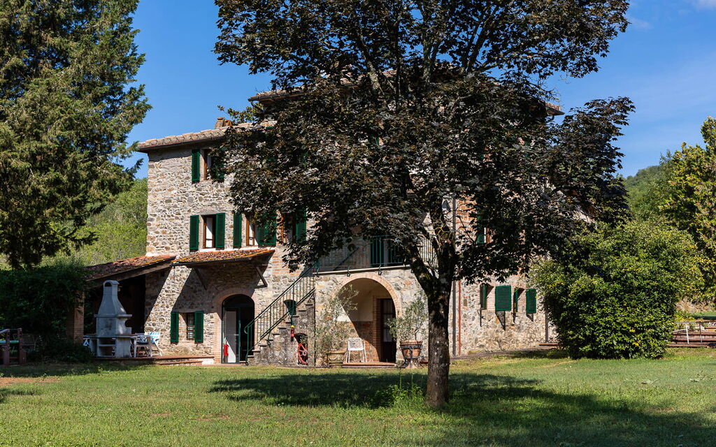 Mulino di Carpineto with Pool Gaiole in Chianti: Autumn, Garden, Spring, Summer