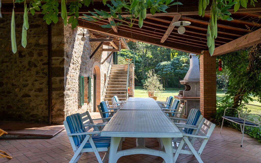 Mulino di Carpineto with Pool Gaiole in Chianti: Autumn, Garden, Spring, Summer