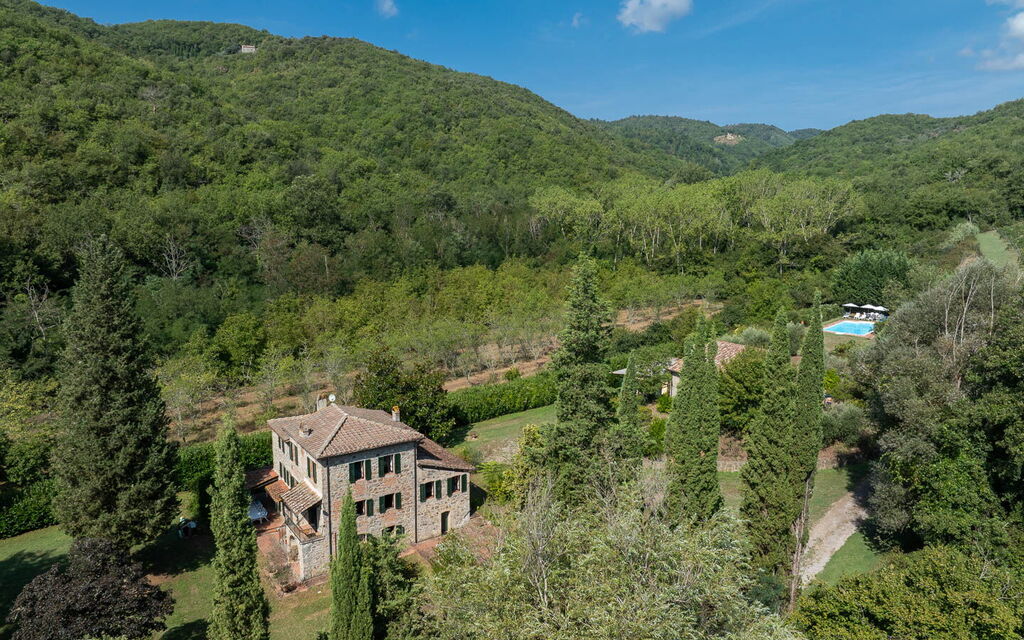 Mulino di Carpineto with Pool Gaiole in Chianti: Autumn, Scenic View, Spring, Summer