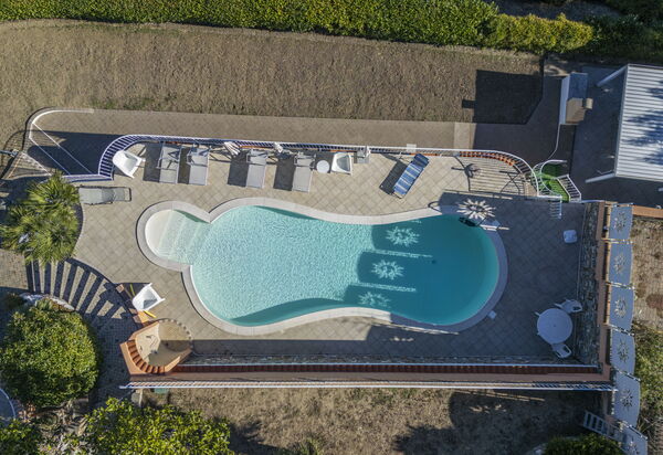 Villa Caroline, Private Pool and Seaview: Autumn, Pool, Spring, Summer