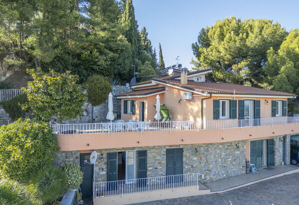 Villa Caroline, Private Pool and Seaview: Autumn, Main Entrance, Spring, Summer