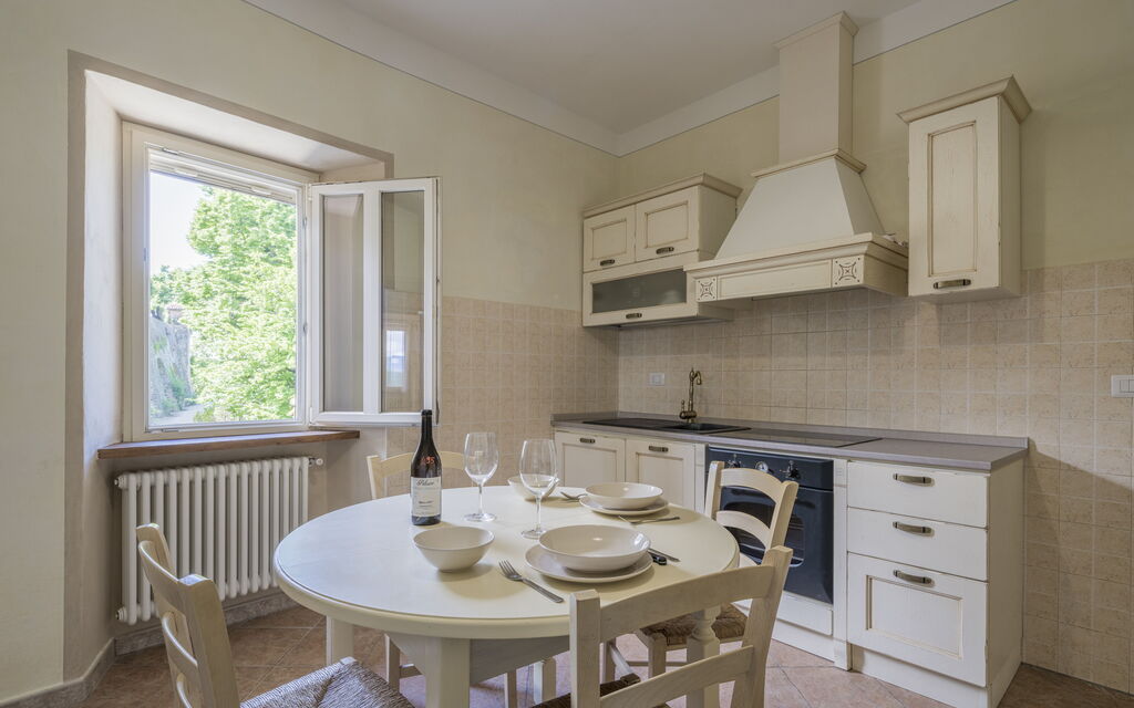 Arpusè - Ca' Renato Grane' Apartment with Pool: Autumn, Kitchen, Spring, Summer