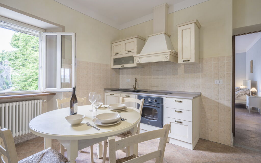 Arpusè - Ca' Renato Grane' Apartment with Pool: Autumn, Kitchen, Spring, Summer