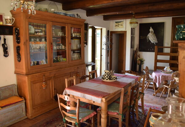 Villa Nasca Countryside and Pool: Autunno, Estate, Primavera, Sala da pranzo