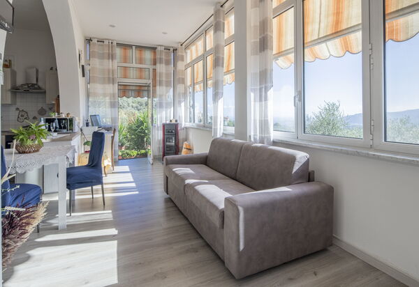 Casa di Bruna Seaview, Albenga: Autumn, Living Room, Spring, Summer