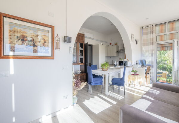 Casa di Bruna Seaview, Albenga: Autumn, Kitchen, Living Room, Spring, Summer