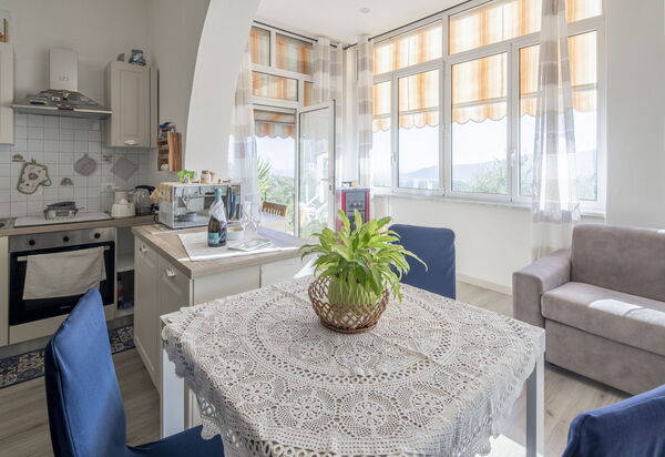 Casa di Bruna Seaview, Albenga: Autumn, Kitchen, Living Room, Spring, Summer