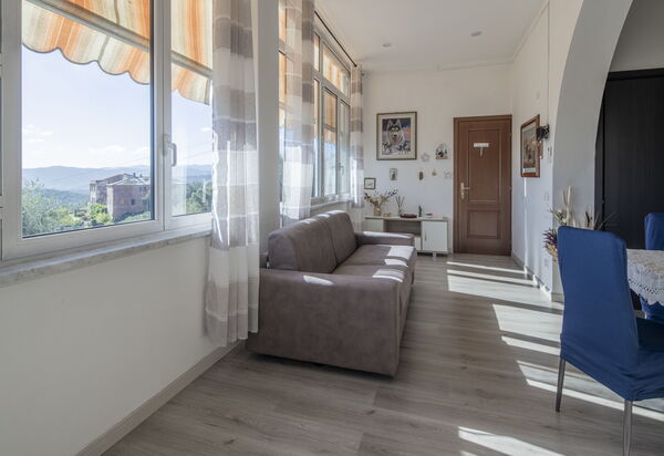 Casa di Bruna Seaview, Albenga: Autumn, Kitchen, Living Room, Spring, Summer