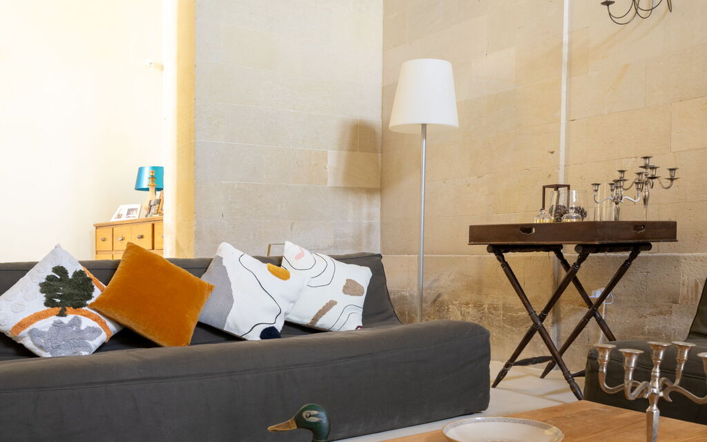 Garden Apartment - Palazzo Villani Lubelli: Autumn, Living Room, Spring, Summer