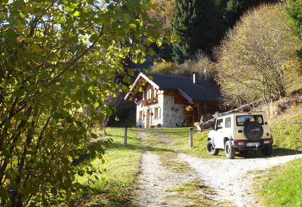 Chalet Genzianella: Autumn, Main Entrance, Spring, Summer