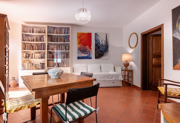 Il Ferrone Apartment with Garden - Greve in Chianti: Autumn, Living Room, Spring, Summer