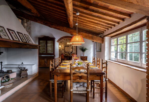 Il Gabbro, Luxury Experience: Autunno, Estate, Primavera, Sala da pranzo