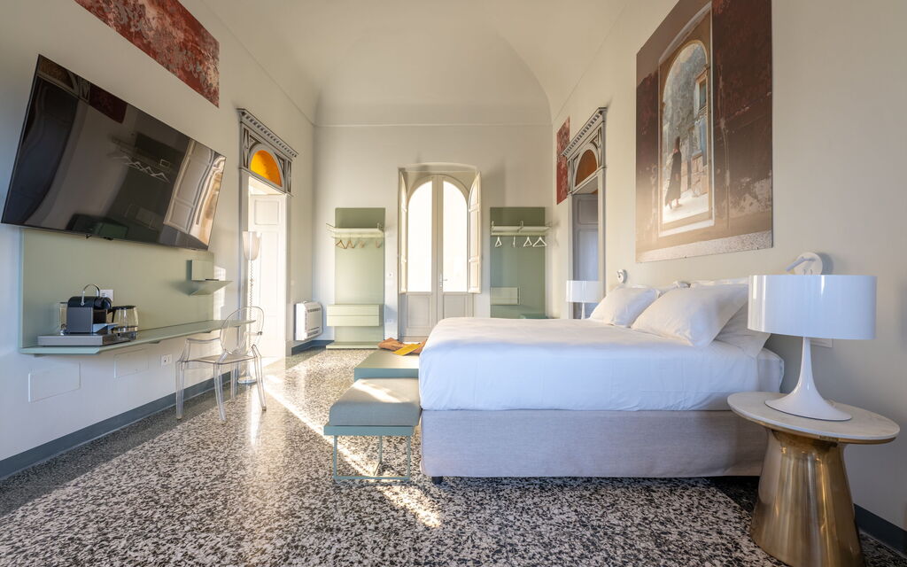 Royal Suite - Palazzo Villani Lubelli: Autunno, Camera da letto, Estate, Primavera