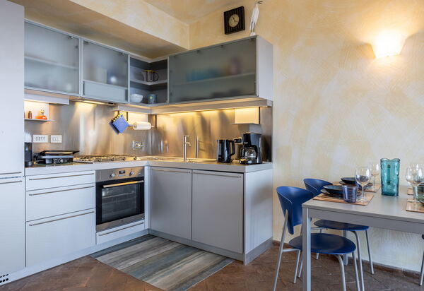 Stella Marina Apartment with Pool, Porto Santo Stefano, Argentario: Autumn, Kitchen, Spring, Summer