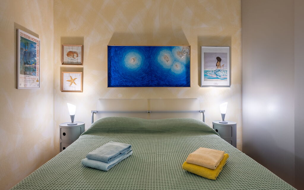 Stella Marina Apartment with Pool, Porto Santo Stefano, Argentario: Autumn, Bedroom, Spring, Summer