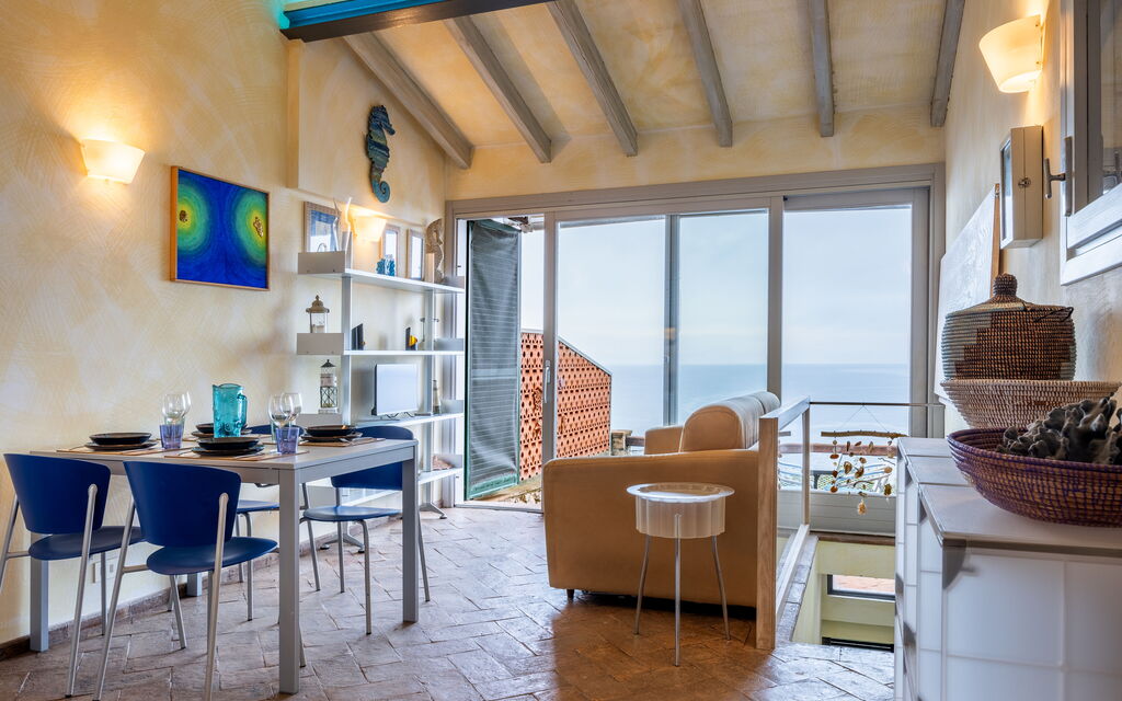 Stella Marina Apartment with Pool, Porto Santo Stefano, Argentario: Autumn, Kitchen, Scenic View, Spring, Summer