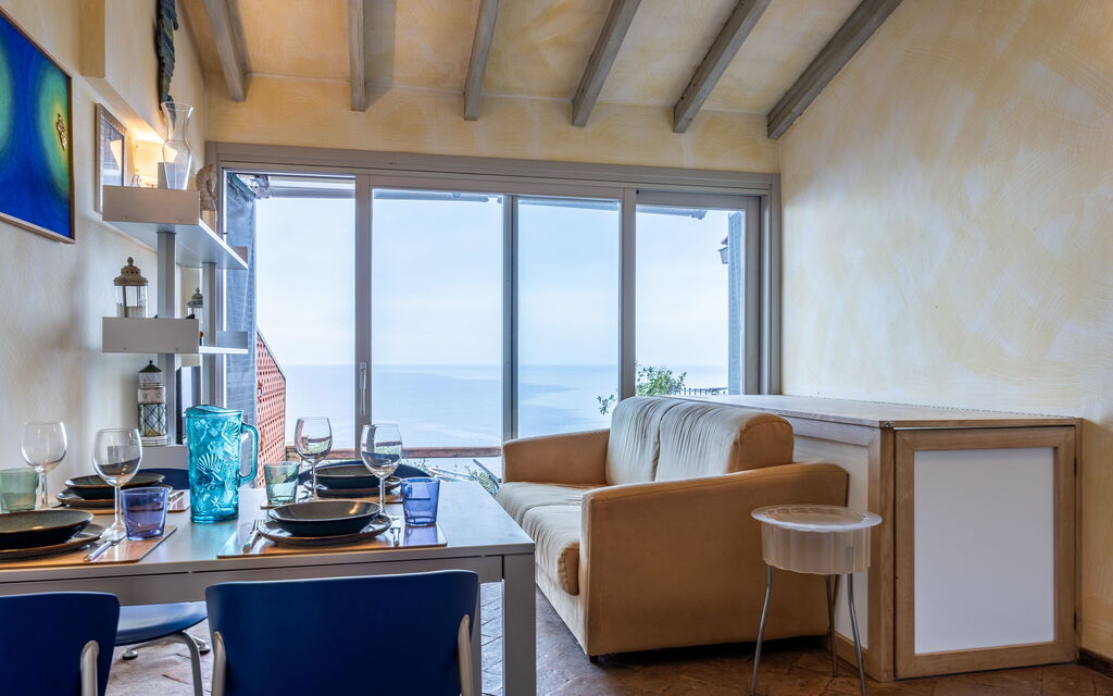 Stella Marina Apartment with Pool, Porto Santo Stefano, Argentario: Autumn, Kitchen, Scenic View, Summer
