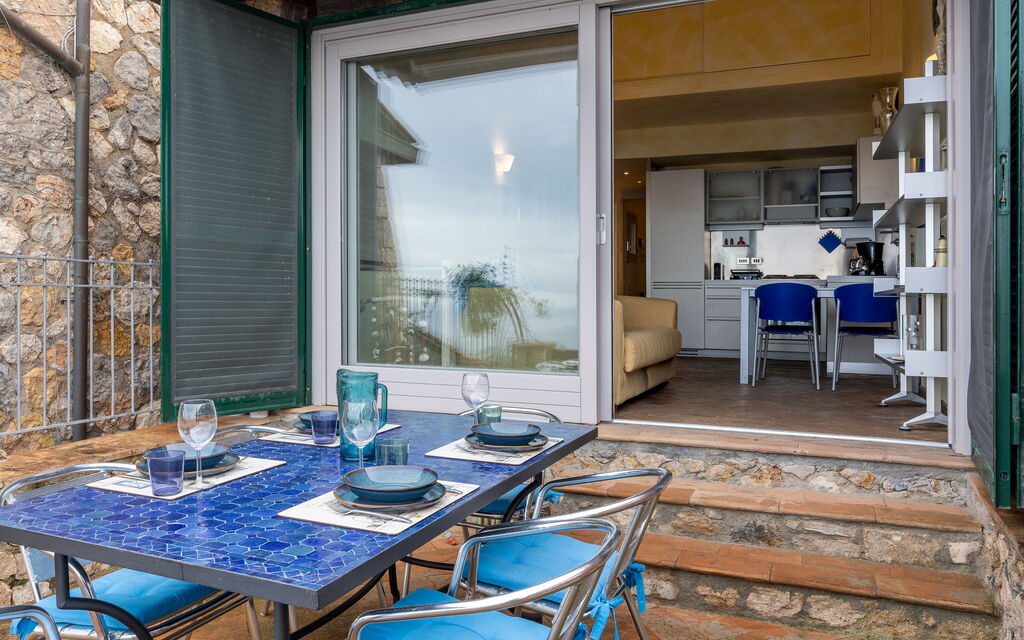 Stella Marina Apartment with Pool, Porto Santo Stefano, Argentario: Autumn, Balcony / Terrace / Patio, Spring, Summer