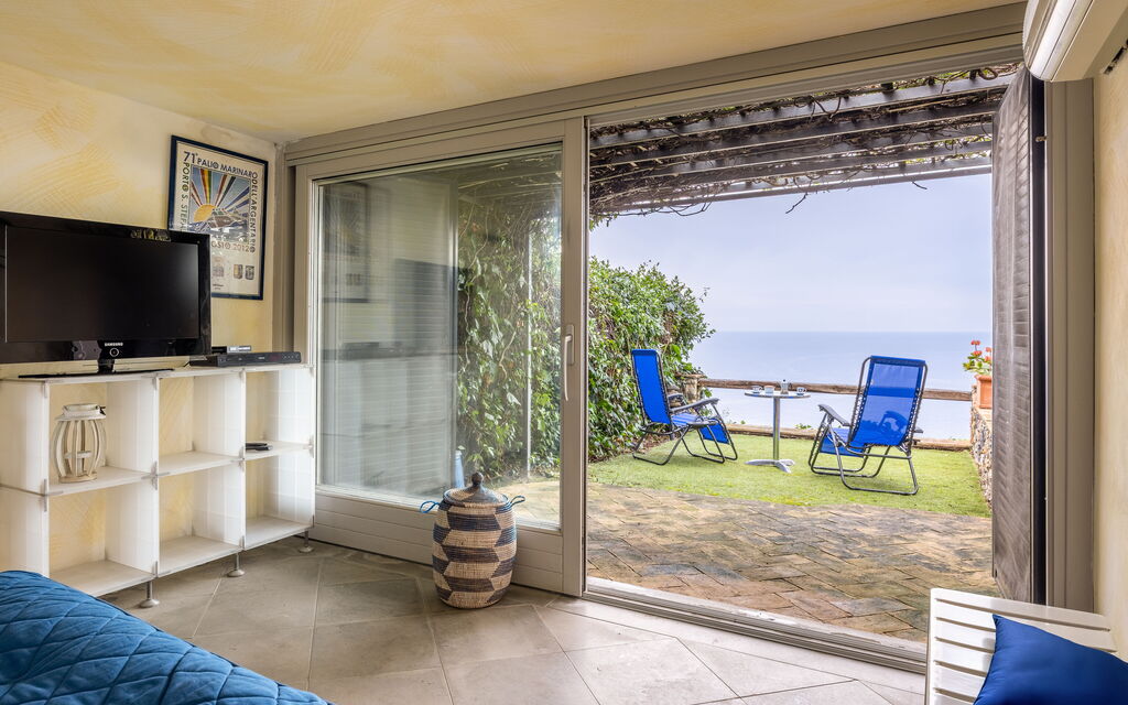 Stella Marina Apartment with Pool, Porto Santo Stefano, Argentario: Autumn, Balcony / Terrace / Patio, Spring, Summer