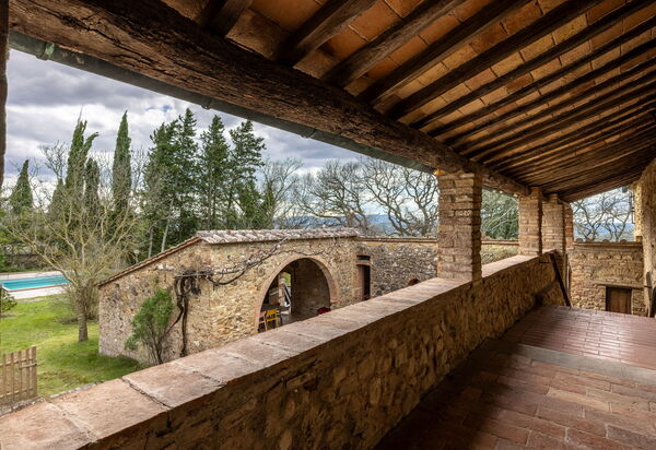 Amelia House Private Pool, Casole Elsa, Monti: Autunno, Balcone / Terrazza / Patio, Estate, Primavera