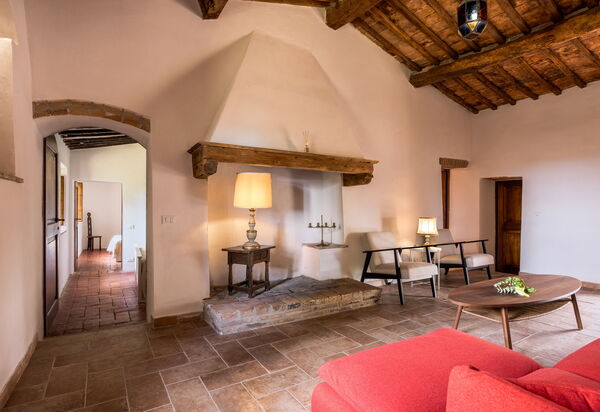 Amelia House Private Pool, Casole Elsa, Monti: Autunno, Estate, Primavera, Soggiorno