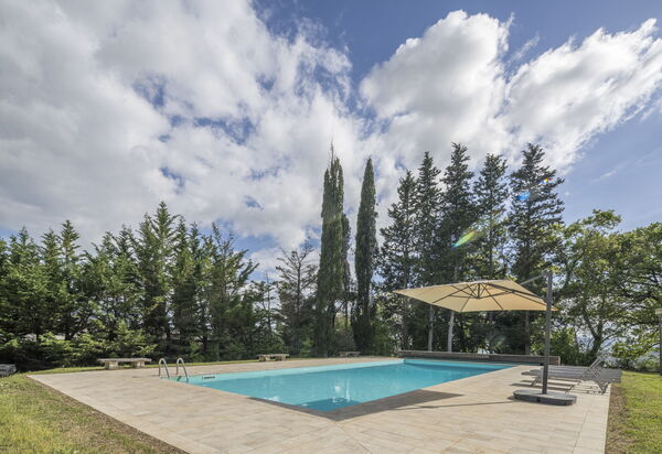 Amelia House Private Pool, Casole Elsa, Monti: Autunno, Estate, Piscina, Primavera