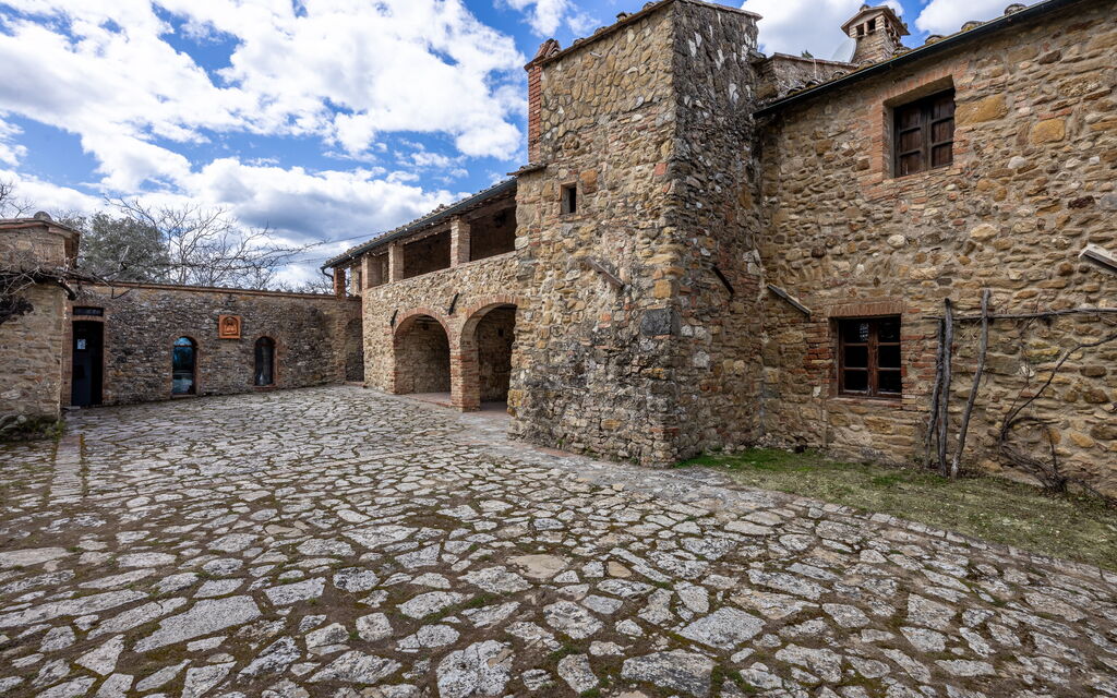 Amelia House Private Pool, Casole Elsa, Monti: Autumn, Building Exterior, Spring, Summer
