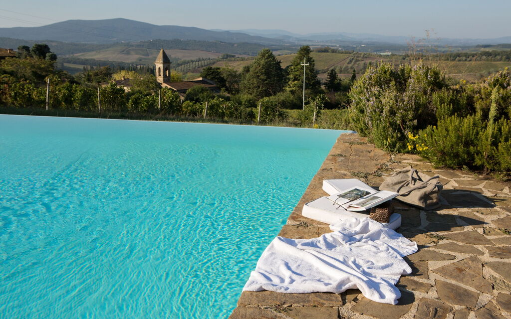 Podere Sangiovese, Pool and View in Chianti: Autumn, Scenic View, Spring, Summer