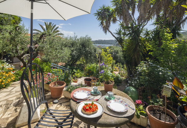 La Torre sul Ponte, Seaview, Garden: Autumn, Garden, Spring, Summer