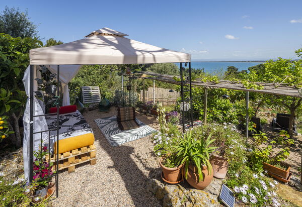 La Torre sul Ponte, Seaview, Garden: Autumn, Garden, Spring, Summer