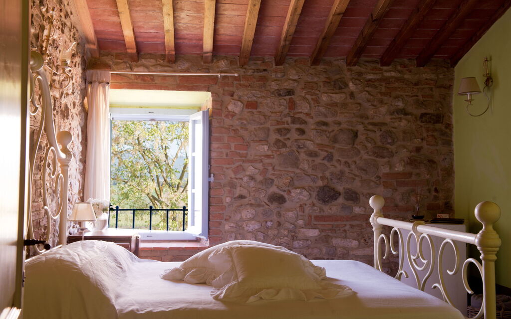 Le Tre Virtù Luxury Relais, Private Pool, Mugello: Bedroom