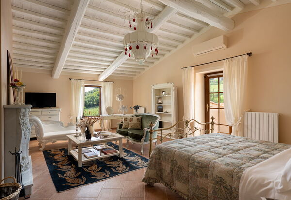 Villa la Cerbaina: Bedroom
