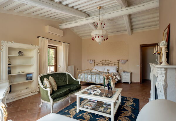 Villa la Cerbaina: Bedroom