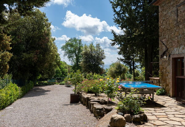 Villa la Cerbaina: Esterni, Giardino