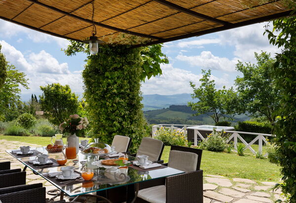 Villa la Cerbaina: all'aperto, Cibo, Esterni, Giardino
